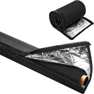 3 Layers HVAC Copper Pipe Insulation Cover UV Resistant AC Pipe Outdoor Insulation Sleeve Outdoor Conduit Insulation Accessory