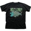 Holy Carp Angler Crap Fly Fishing Funny Printed T Shirt Oz9411