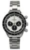 Hyakuichi Classic Chronograph Center Chrono White Panda [HYAKUICHI 101] MODEL.13 Non-Date