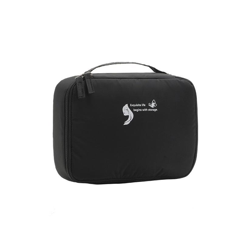 Women's Travel Cosmetics Storage Bag Portable Handbags Jewelry Storage Bag Makeup Tool Storage Bags