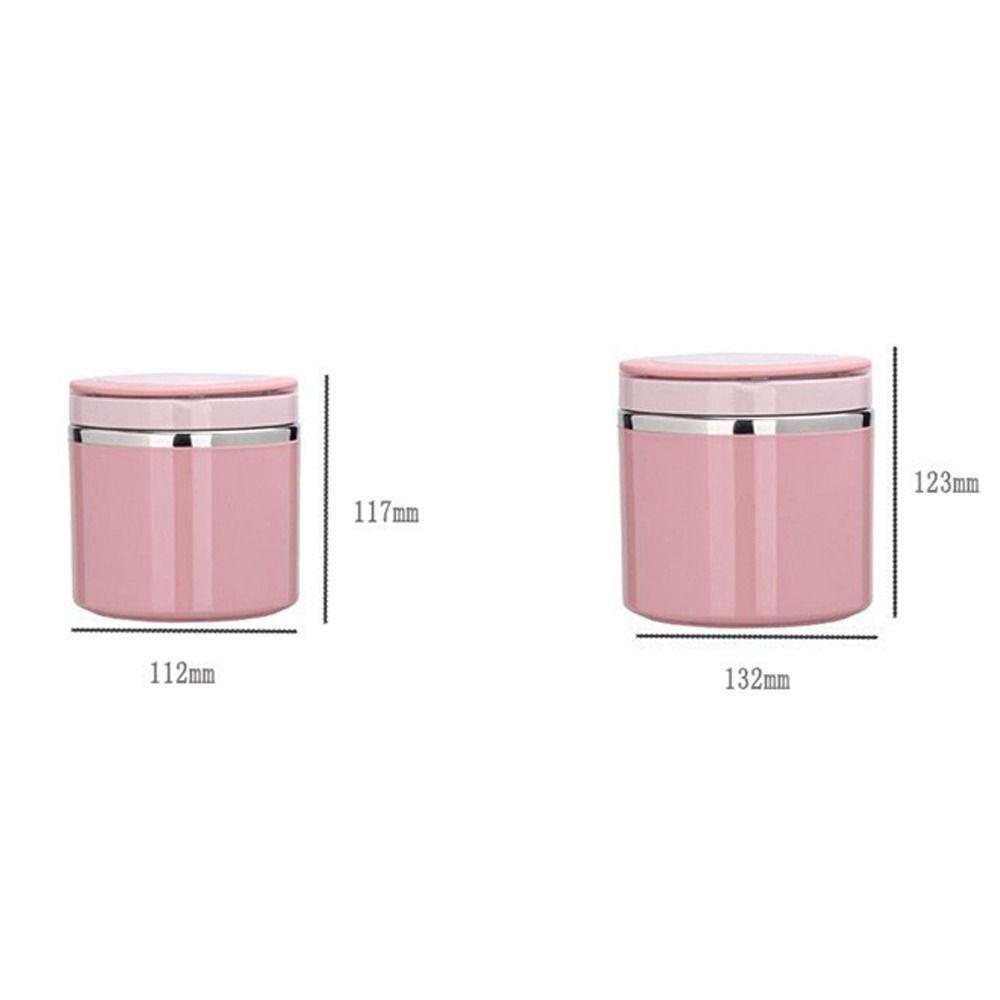 Stainless Steel Soup Food Flask Insulated Insulated Lunch Box Portable Thermo Bowl  Office