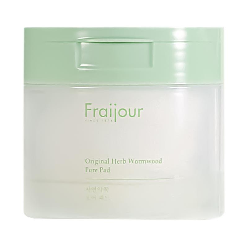 Peeling Pads Plant Extracts Original Herb Wormwood Pore Pad 60 Pcs Fraijour 170 Ml
