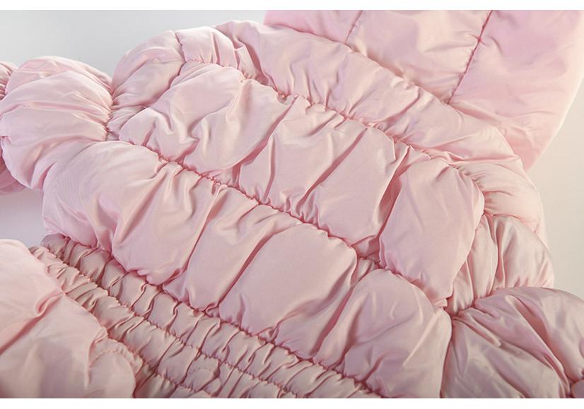 2023 Girls' Thickened Cotton Jacket - Cross-Border E-commerce