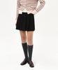 Bikomelli Lea Pleated Mini Skirt_Black