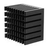 2 Pcs 40X40X30mm Aluminum Heatsink Radiator Heat Sink Cooling for Electronic Chip LED with Thermal Conductive