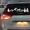 Car Sticker Tree Mountain SUV RV Camper Car-Vehicle Reflective Decals Sticker
