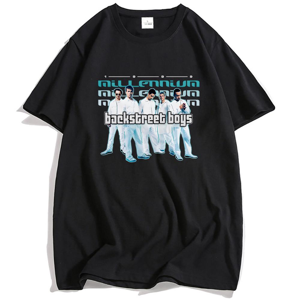 Tricou Backstreet Boys Millennium 2.0 Mânecă Scurtă Bumbac Tricouri de Vară Modă Casual Vară Tricou Bărbați Gât Rotund Tricouri Grafice