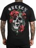 Sullen Men's Eternal Love Short Sleeve Standard T-shirt Skull and Roses Tattoo