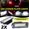 Pair Car License Plate Lights LED Number License Plate Light Lamps for VW GOLF 4 6 Polo 9N Passat NEW Beetle