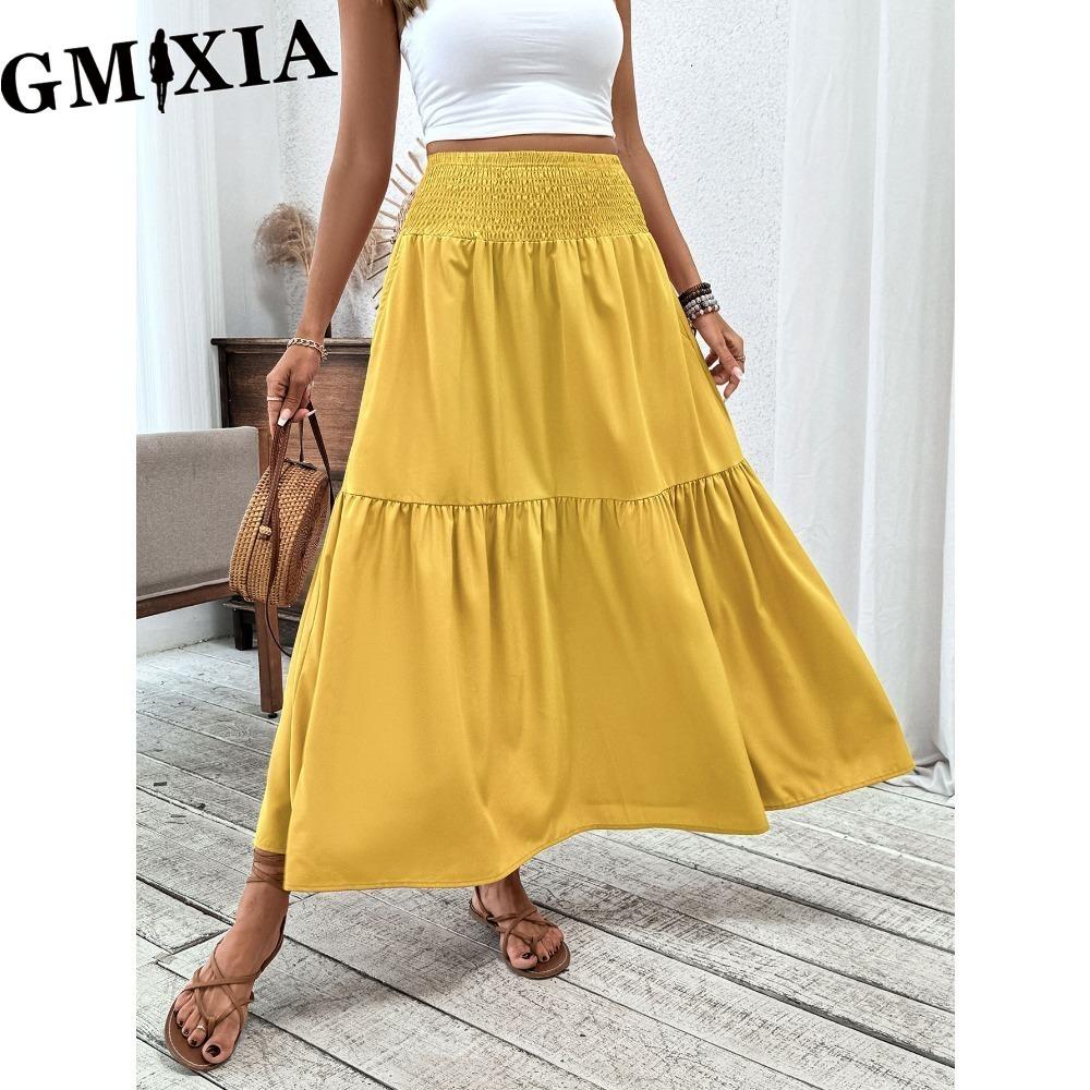 GMXIA Women's Fashion Leisure Casual Summer Spring Skirt