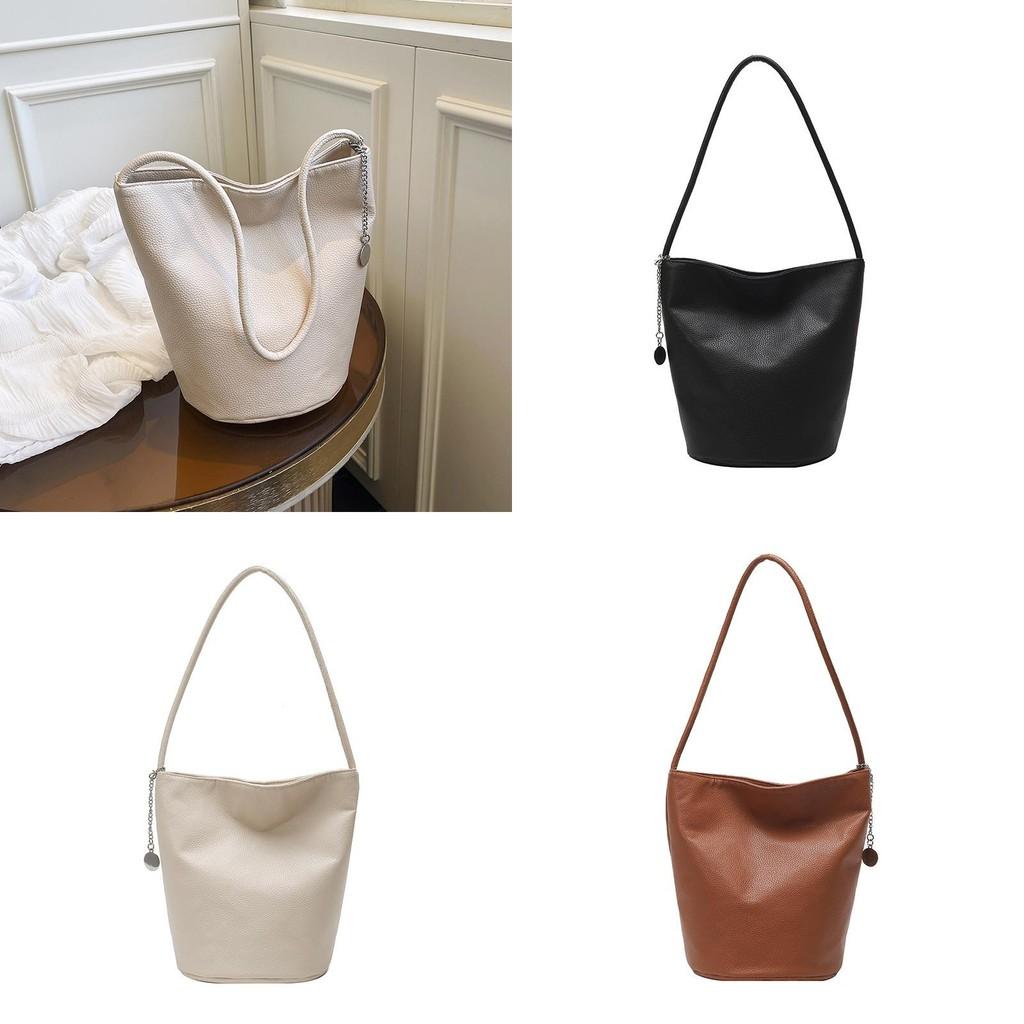 Pu-Wassereimer-Tasche mit großem Fassungsvermögen für den täglichen Gebrauch und Streetstyle-Mode