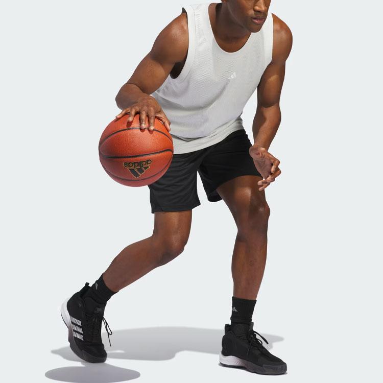 adidas Legends 3 Stripes Basketball Shorts Basketball Shorts Men's Black IU2432