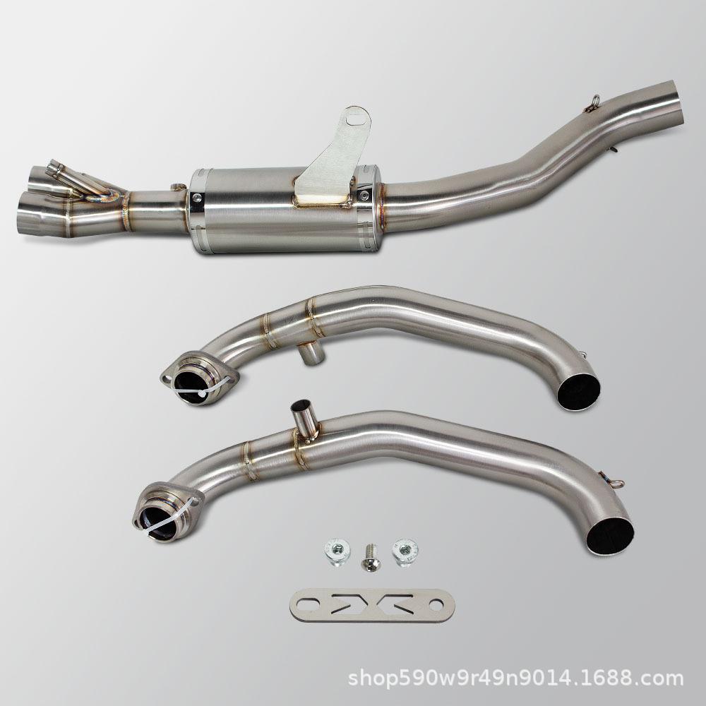 Aprilia RS457 Exhaust Modification: 51MM Stainless Steel Front Section