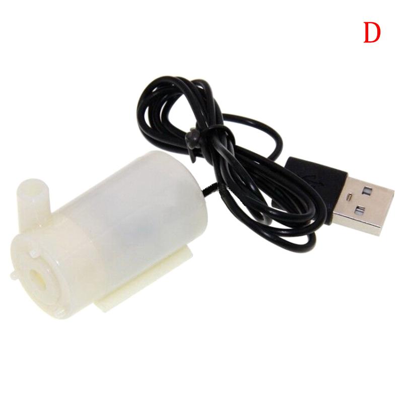 USB מיקרו טבולה מיני משאבת מים למיכלי דגים אקווריום מזרקת DC מנוע