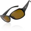 Polarized Wellington Sunglasses Sports Golf [Adventure King] Women's [Sabae Design/UV Protection/Lightweight & Flexible] Women's PY17B-BR15
