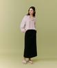 Deolil Cotton Long Skirt_Black