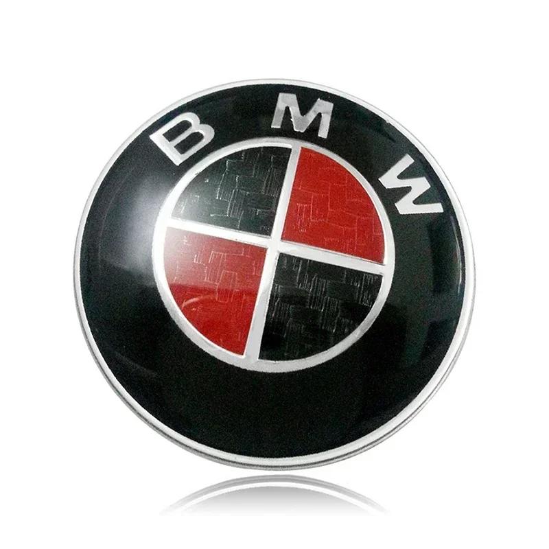 XXALI 1 For BMW 74mm 82mm Front Hood Rear Trunk Emblem Badge 45mm Steering Wheel Logo Sticker 56mm 68mm Wheel Center Caps For BMW Access