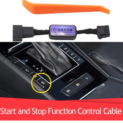 Stop Start Engine System Device OFF Button Control Sensor Plug Stop Cancel Memory Mode Cable For Skoda Superb B8 3V 2016-2023
