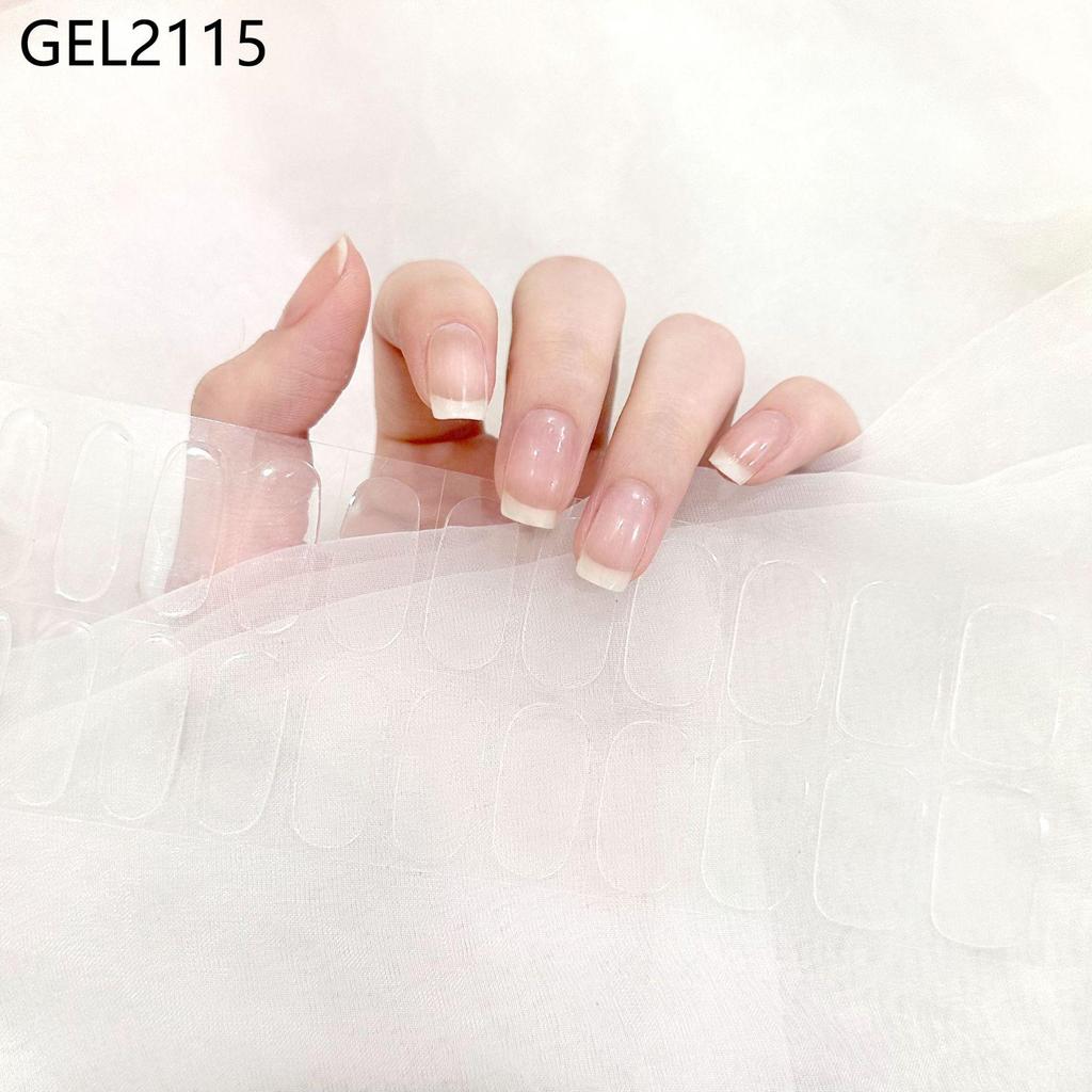 Nail Gel Stickers - No Lamp Needed, Full Coverage
