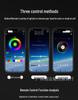USB-Powered LED Ambient Light for Car Dashboard & Windshield - Color Flow Feature