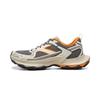 Li Ning Slip Resistant, Abrasion Resistant, Breathable Low Top Chunky Sneakers Men's Greige AGCW055-1