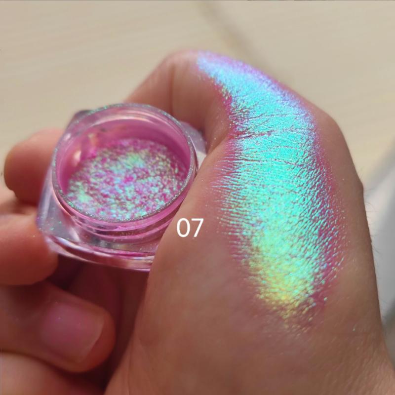 New Makeup Eyeshadow Polarizing Eyeshadow Powder Highlighter Phantom Color  Polarizing Eyeshadow Powder