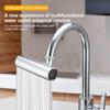 4in1 Waterfall Kitchen Faucet 360° Rotary Multifunctional Faucet Bubbler Booster Extension Anti-Splash Accessorie Sink Nozzle Universal Fitting