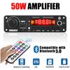 50W DIY versterker Bluetooth MP3 decoderbord DC 12V draadloze auto-audiomuziekspeler 6,5 mm microfoon TF USB FM-radio met microfoon