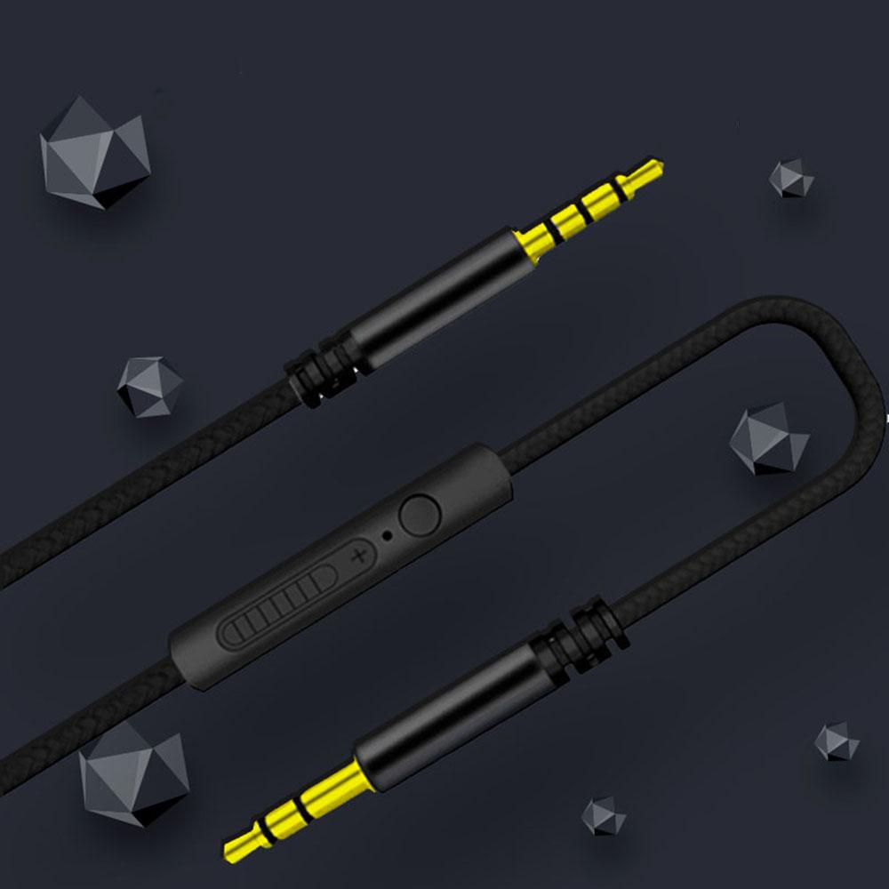 Headphone Cord Gold-plated Plug 3.5mm to Jack 3.5mm Audio Wire Audio Cable Aux Cable Car Aux Cord