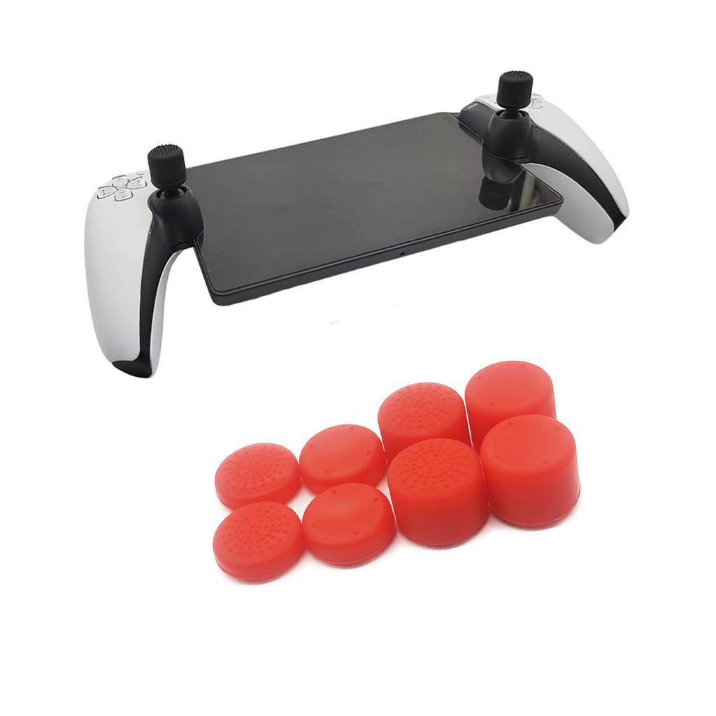 8 stuks/set Siliconen Thumb Stick Grip Caps voor PlayStation Portal Remote Player Console Gamepad Games Controller Joystick