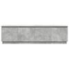 TV Cabinet Concrete Grey 180 x 38 x 49 cm Particleboard