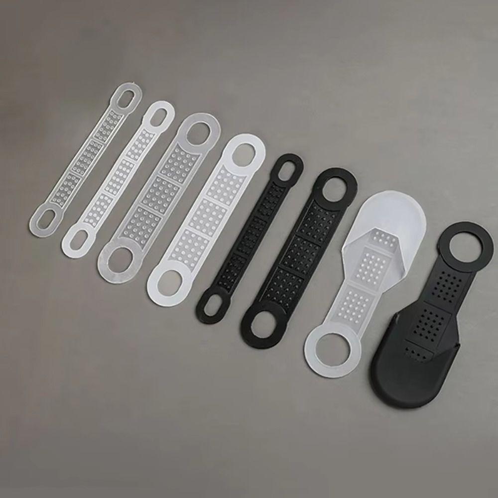 100Pcs Transparent Clothes Hanger Anti-slip Pad Pad Mat Anti-slip Gasket New Hanger Strip