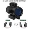 RD1X40 Object-Finding Telescope Adjustable Red Dot Sights Iris Optical Sight Tactical  Hunting Accessory Outdoor Travel Monocular