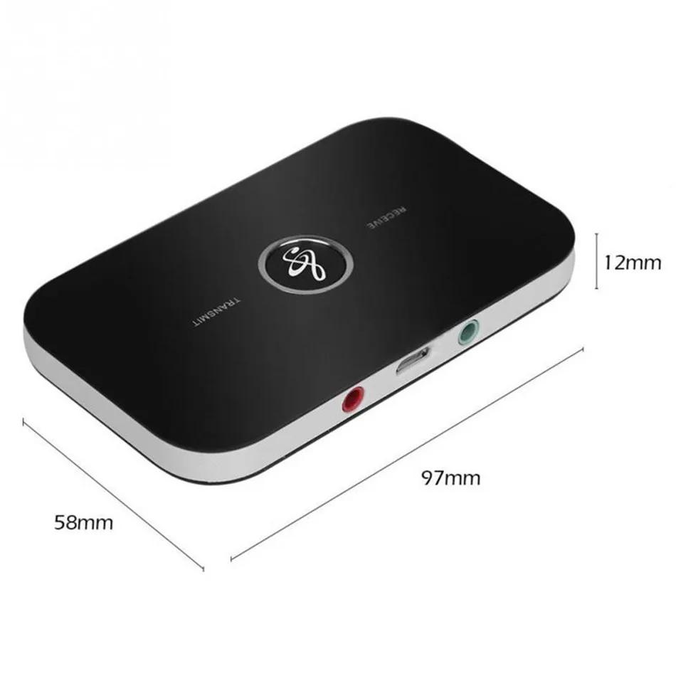 Bluetooth 5.3 helisaatja vastuvõtja adapter RCA 3,5 mm AUX-pesa stereo muusikapleier USB juhtmevaba helipulk muundur autole PC-le telerile