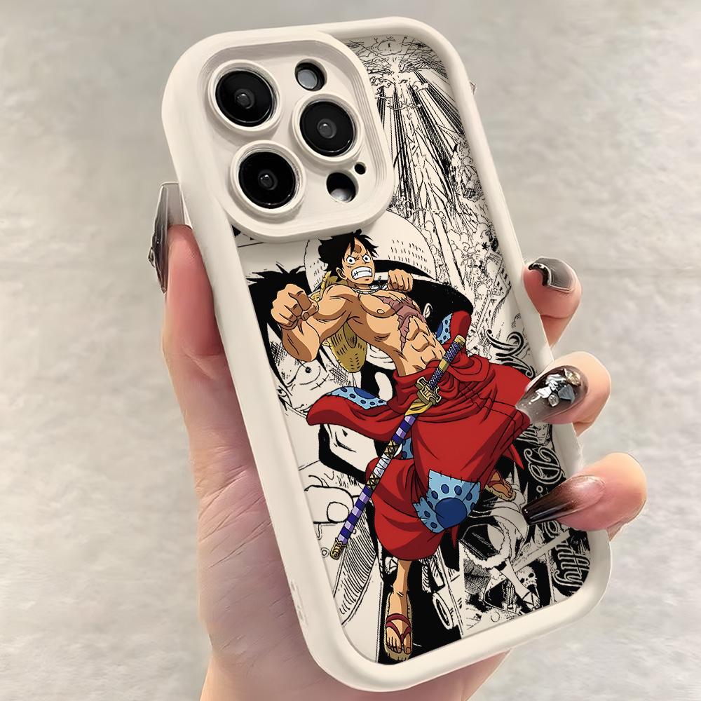 Ones Pieces Luffys Zoros Phone Case for Samsung S26 S25 S24 S23 S22 S21 S20 F06 M16 Note 20 FE Plus Ultra 4G 5G Soft Silicone