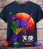 Neon Genesis Evangelion Shirt EVA Einheit 01 Japanischer Anime Manga T-Shirt Tee Otaku