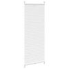 Pleated Blinds, White, 50 X 150 Cm