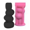 Silicone Mold Pebble Shaped Vase Moulds Unique Craft Mould Stylish Container Molds Silicone for Crafts