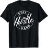 Humble Hustle Odometer Style Graphic Design T-Shirt