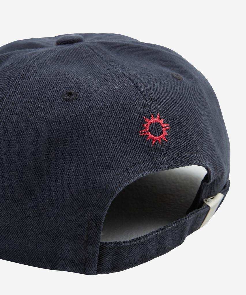 HELLO SUNRISE Palm Tree Logo 6Panel Cap_Charcoal
