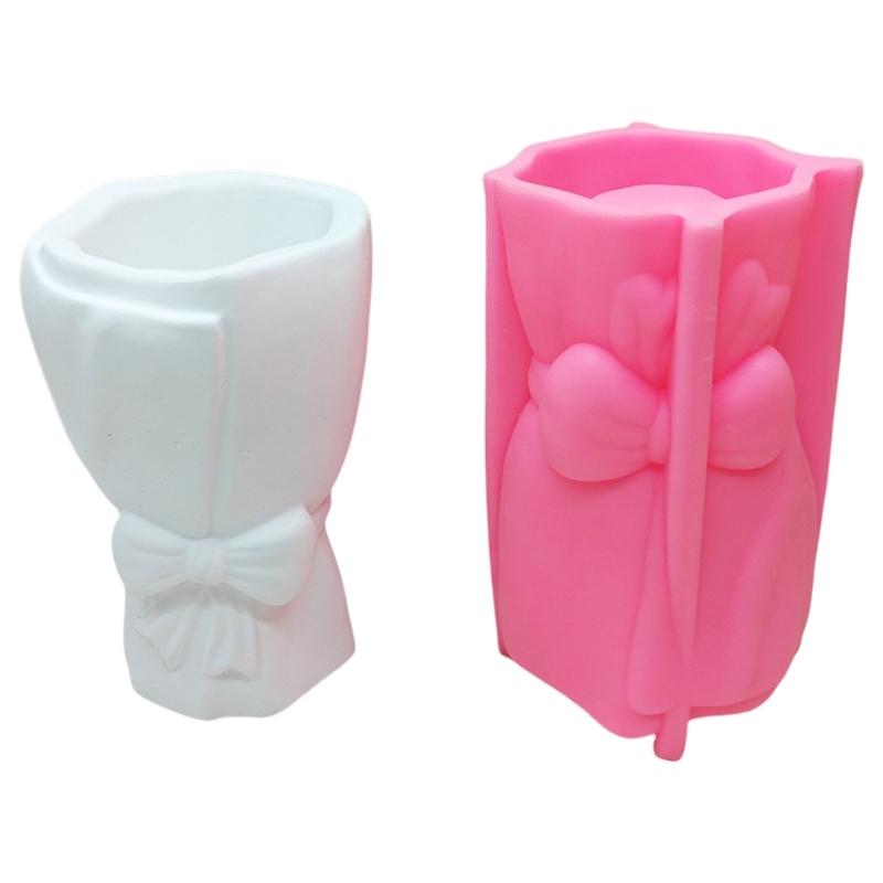 Silicone Vase Molds Epoxy Resin Silicone Molds Flower Vase Silicone Molds for Making Candle Flower Vase Home Decoration