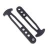 2pcs Telescoping Ladder Straps Boat Marine Retaining Rubber Latch Bands Adjustable Holes Tie Buckle