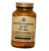 Pantothenic Acid, Pantothenic Acid 550, 100vegcaps (36313121)