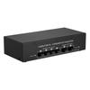 4 in 2 Out Amplifiers Switcher Selector Speaker Splitters Switcher Box Selector 4 in 2 Out Switcher Banana Adapters