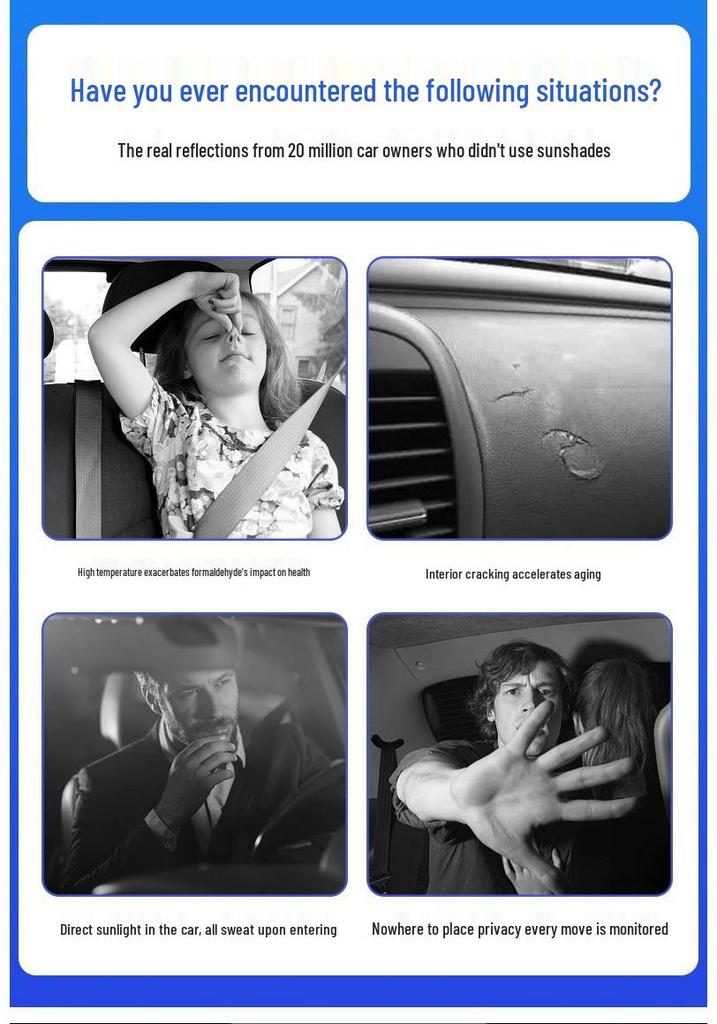 Shangjie Z7 Car Sunshade: Window Privacy, Heat Insulation & UV Protection