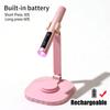 YIKOOLIN Mini Handheld UV Light Nail Lamp with Stand Handheld UV Light with Display for Gel Nail Rechargeable USB Nail Dryer
