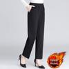 Kadabei Women's Fleece Lined Straight Leg Casual Pants