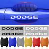 8pcs Car Door Sticker Carbon Fiber Scratches Auto Handle Protection Film for Dodge SXT Challenger Charger RAM 1500 Stratus Dart Dakota Charger Avengr