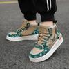 Fashion High-top Hombre Zapatos Autumn Casual Board Shoes Fashion Versatile Sneaker Couple Tide Shoes Breathable Thick Bottom Footwear