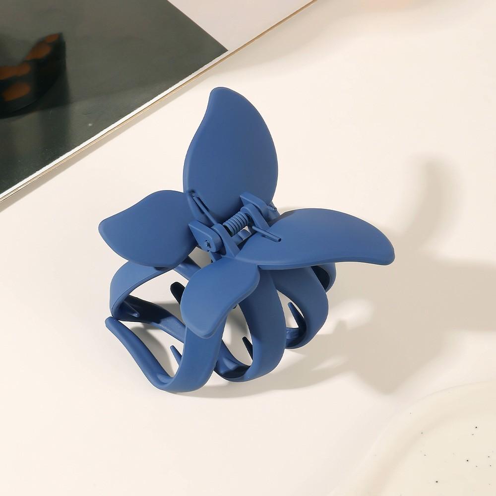Fashion Korean Colored Matte Clear Butterfly Hair Clips Women's Small Hair Claws Elegant Shark Clips Headwear Hair Accessories